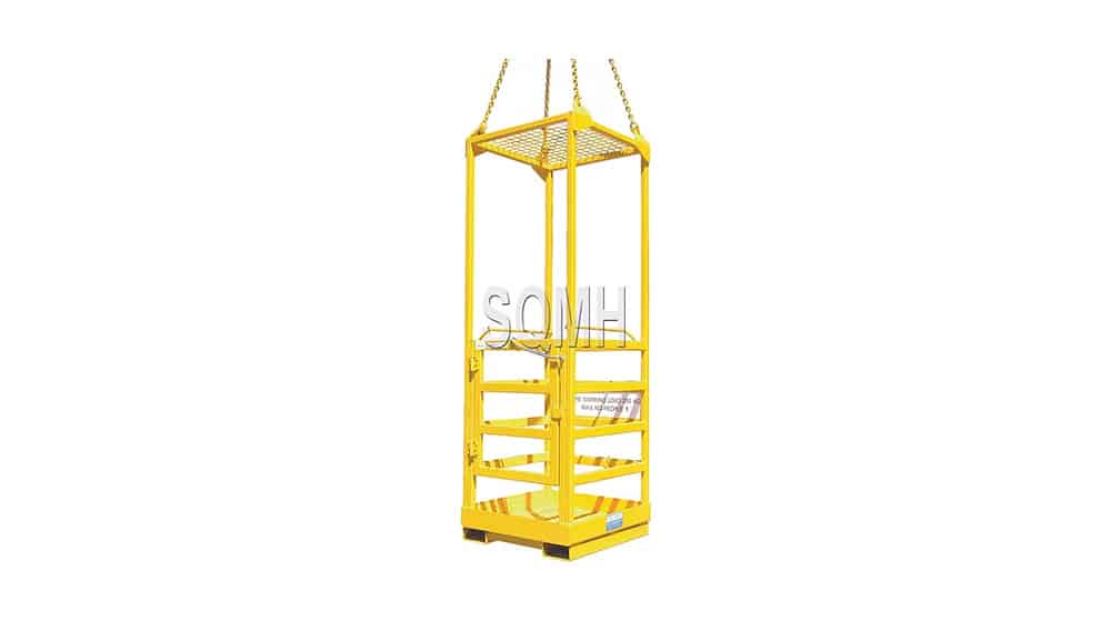 wp c8-1 person crane cage with roof